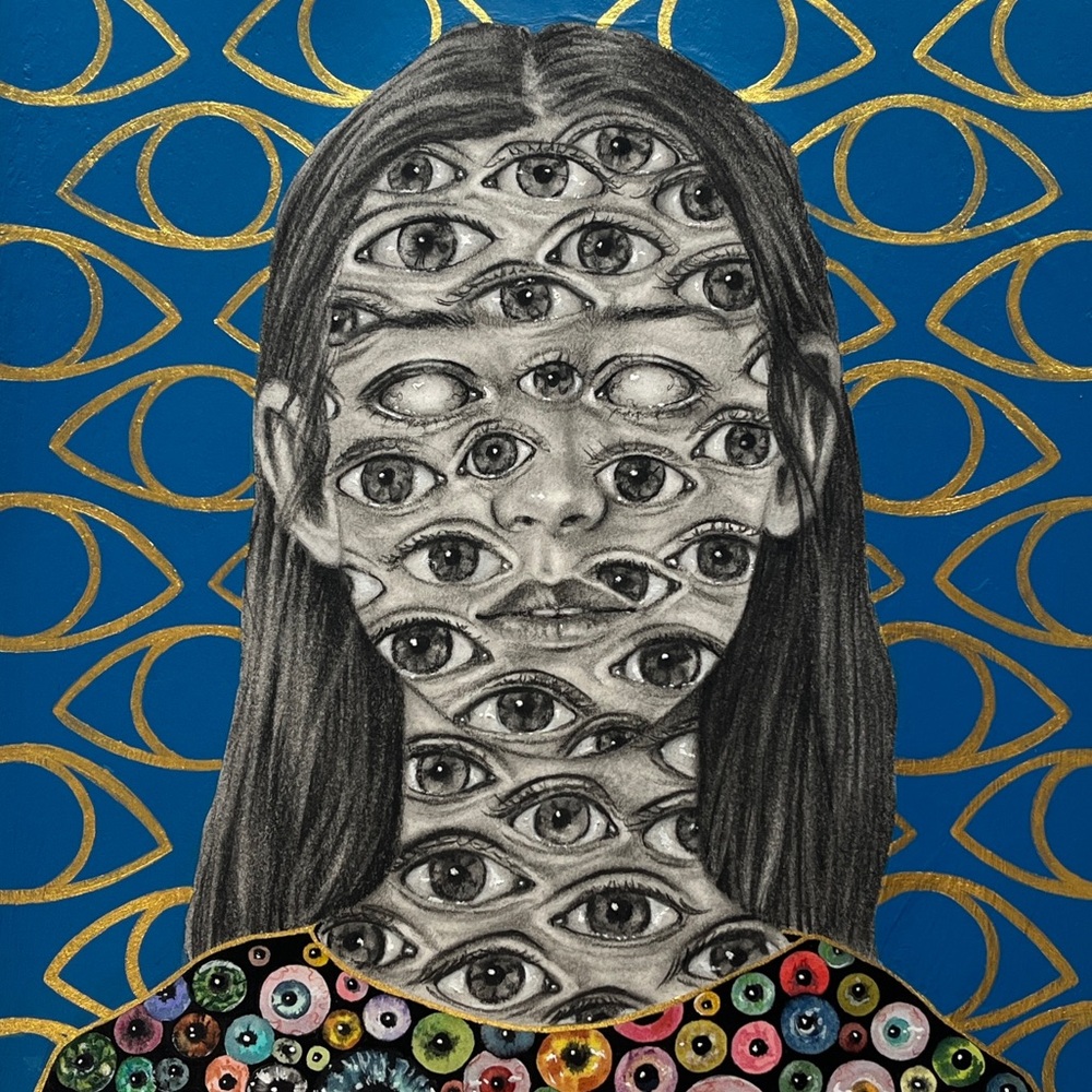 Original Painting “And You Really Thought We Couldn’t See You” by Shannon Perrie